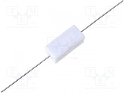 AX5W-0R82 Резистор: жичен кера AX5W-0R82 Резистор: жичен керамичен корпус; THT; 3